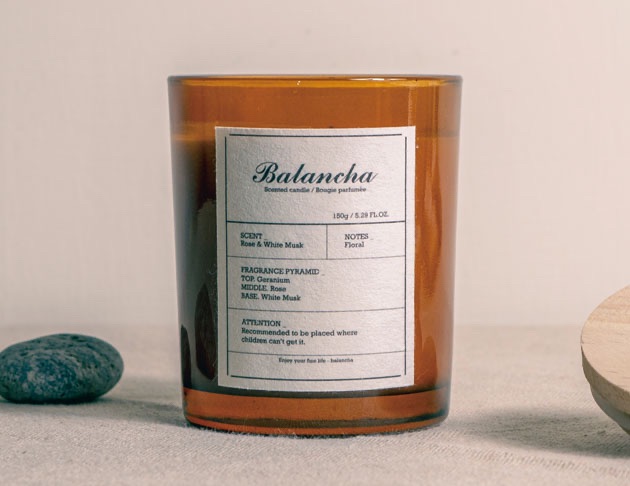 Rose & White Musk香氛蠟燭