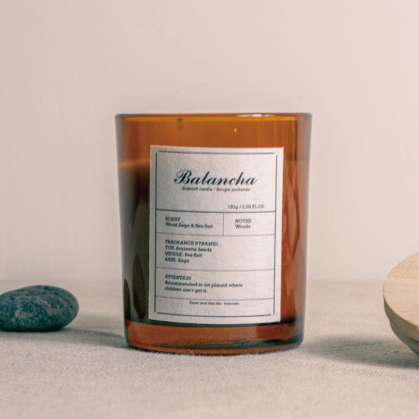 Wood Sage & Sea Salt香氛蠟燭
